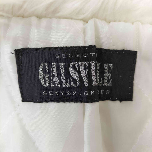 GALSVILLE フェイクファー ジップアップ ベスト レディース JPN:9号