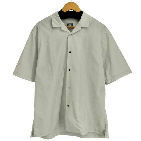 ザノースフェイス THE NORTH FACE Open Collar Shirt 開襟 S/S シャツ メンズ import:XL