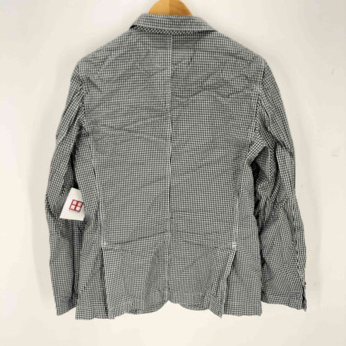 コムデギャルソンオムドゥ COMME des GARCONS HOMME DEUX 15SS ギンガムチェック 3Bテーラードジャケット メンズ M