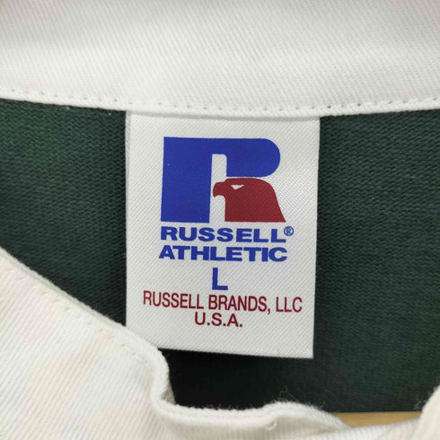 ラッセルアスレチック RUSSELL ATHLETIC バンドカラー ラガーシャツ メンズ import:L