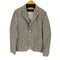 コムデギャルソンオム COMME des GARCONS HOMME 09SS 裏地ストライプ 3Bテーラードジャケット メンズ M