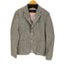 コムデギャルソンオム COMME des GARCONS HOMME 09SS 裏地ストライプ 3Bテーラードジャケット メンズ M