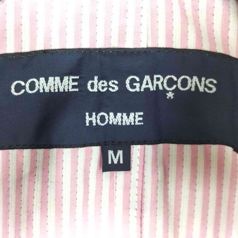コムデギャルソンオム COMME des GARCONS HOMME 09SS 裏地ストライプ 3Bテーラードジャケット メンズ M