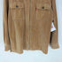 ラッキーストライク LUCKY STRIKE 90-00S ベロア ジップアップ シャツ ジャケット メンズ import:M