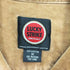ラッキーストライク LUCKY STRIKE 90-00S ベロア ジップアップ シャツ ジャケット メンズ import:M