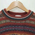 KEEPBELL ノルディック柄 ウールニット メンズ import:L