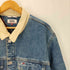 トミージーンズ tommy jeans 裏地チェック ブランケット デニムジャケット メンズ JPN:XL