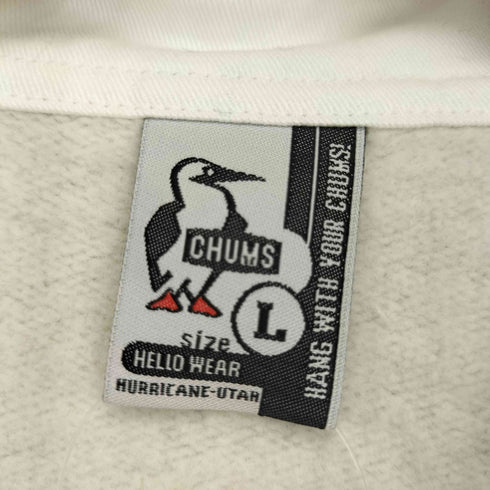 チャムス CHUMS フルスナップハリケーントップ スウェット メンズ JPN:L