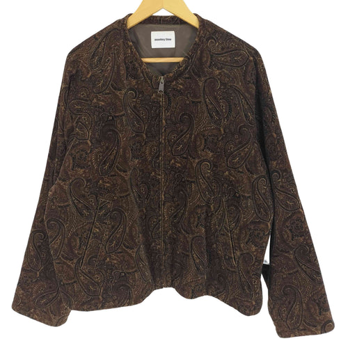 モンキータイム MONKEY TIME 20AW PAISLEY CORD PRINT ZIP BLOUSON/ブルゾン メンズ JPN:M