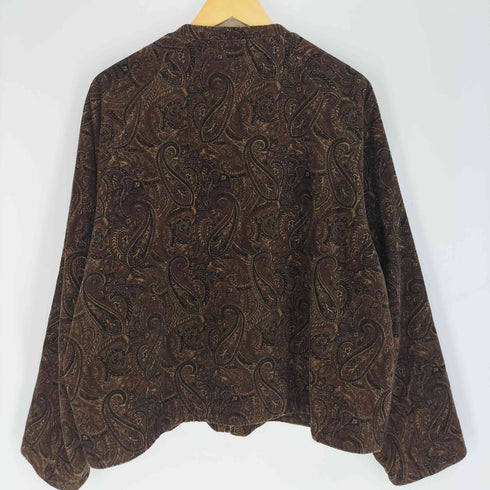 モンキータイム MONKEY TIME 20AW PAISLEY CORD PRINT ZIP BLOUSON/ブルゾン メンズ JPN:M