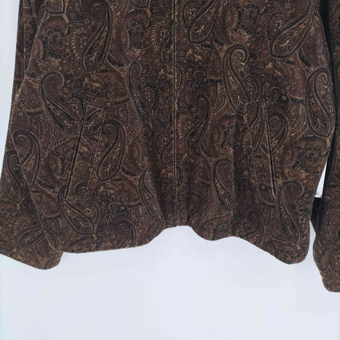 モンキータイム MONKEY TIME 20AW PAISLEY CORD PRINT ZIP BLOUSON/ブルゾン メンズ JPN:M