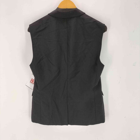 クリスバンアッシュ KRISVANASSCHE モヘヤ混 スモーキングラペル1Bベスト メンズ 48