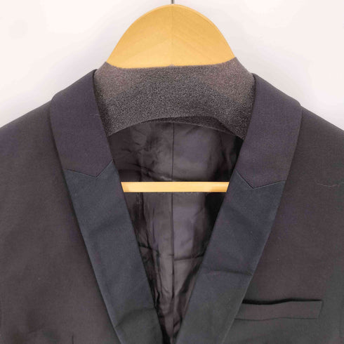 クリスバンアッシュ KRISVANASSCHE モヘヤ混 スモーキングラペル1Bベスト メンズ 48