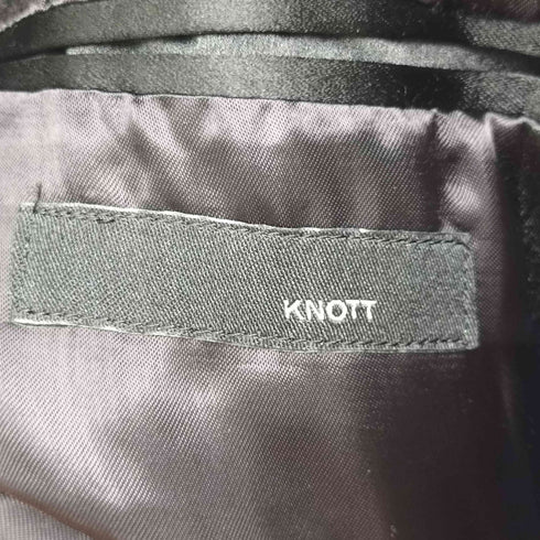 ノット KNOTT ラペル切替 1Bテーラードジャケット メンズ 1