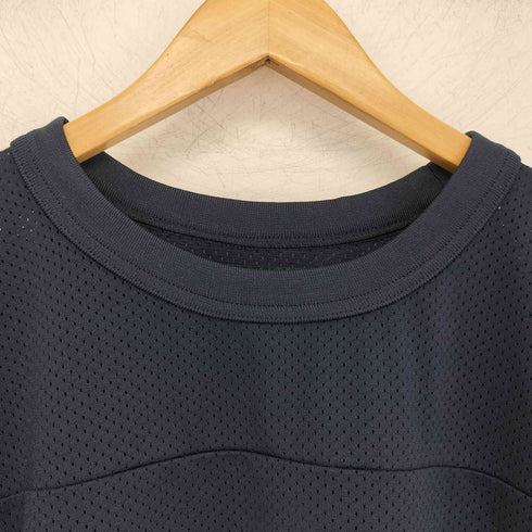 wood black 36 S/S CREW NECK MESH FOOTBALL SHIRT メンズ JPN:XL