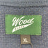 wood black 36 S/S CREW NECK MESH FOOTBALL SHIRT メンズ JPN:XL