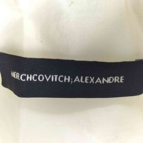 ALEXANDRE HERCHCOVITCH 総柄刺繍S/Sシャツ メンズ M
