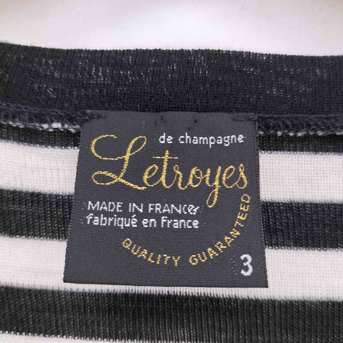 ルトロワ Letroyes ボーダーニット メンズ import:XS