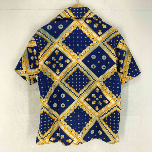 60-70S TALONジップ 裏地パイル ビーチシャツ メンズ