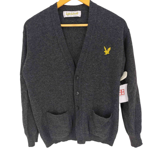 ライルアンドスコット LYLE&SCOTT スコットランド製 ウール Vネック カーディガン メンズ