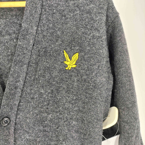 ライルアンドスコット LYLE&SCOTT スコットランド製 ウール Vネック カーディガン メンズ