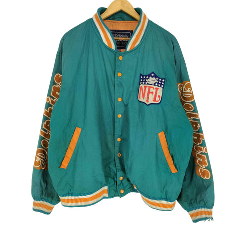 エヌエフエル NFL ロゴワッペン スタジアムジャンパー メンズ