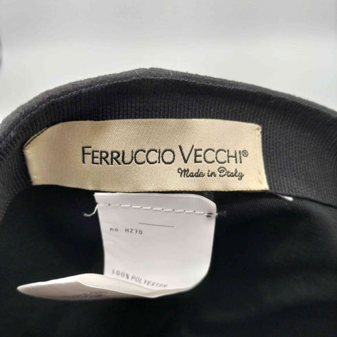 フェリシオベッキ FERRUCCIO VECCHI nubuck スエード キャップ メンズ