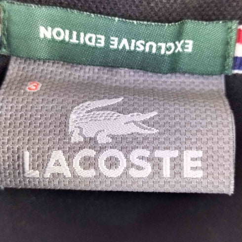 ラコステ LACOSTE EXCLUSIVE EDITION 鹿の子 半袖 ポロシャツ レディース 3