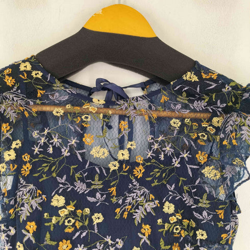 リリーブラウン Lily Brown フラワー刺繍ワンピース レディース JPN:0