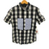 バンドオブアウトサイダーズ BAND OF OUTSIDERS ポケット切替S/Sチェックシャツ メンズ 1