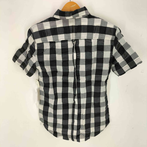 バンドオブアウトサイダーズ BAND OF OUTSIDERS ポケット切替S/Sチェックシャツ メンズ 1