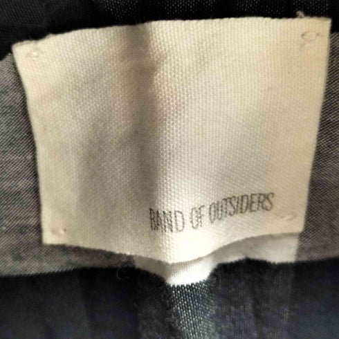 バンドオブアウトサイダーズ BAND OF OUTSIDERS ポケット切替S/Sチェックシャツ メンズ 1