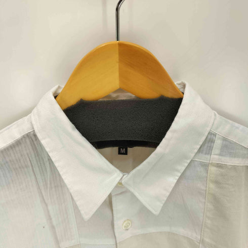 コムデギャルソンオム COMME des GARCONS HOMME 11SS パッチワーク 切替S/Sシャツ メンズ M
