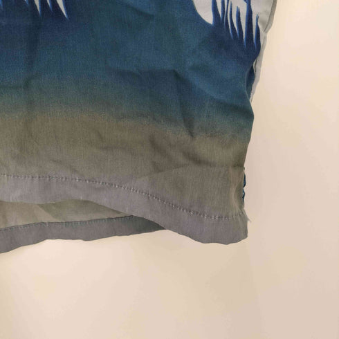 FUHUA 総柄 S/S オープンカラーシャツ メンズ import:XL