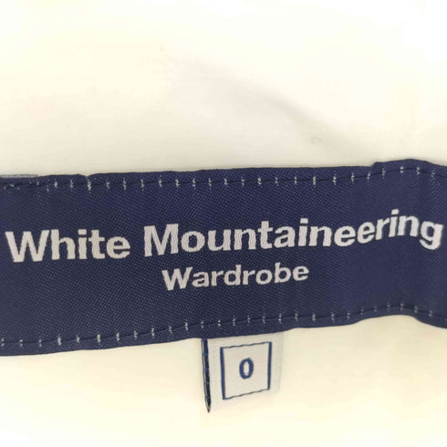 ホワイトマウンテニアリング WHITE MOUNTAINEERING Wardrobe 5分袖 ヘンリーネックシャツ メンズ 0