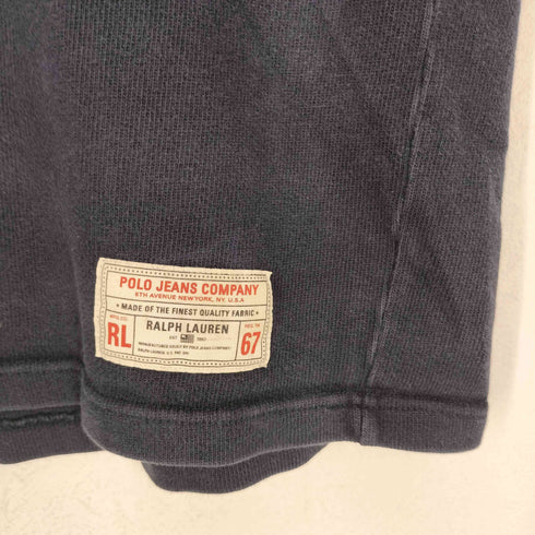 ポロジーンズ RL POLO JEANS CO. USA製 ロゴ刺繍 Vネック スウェット メンズ XL