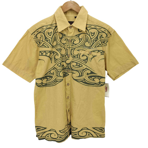 BOSSIMO トライバル柄 S/S シャツ メンズ import:S