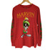LOONEY TUNES MARVIN THE MARTIAN キャラクタープリント L/S カットソー メンズ L