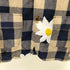 マークマクナイリー MARK MCNAIRY フラワープリント チェック柄3Bテーラードジャケット メンズ M