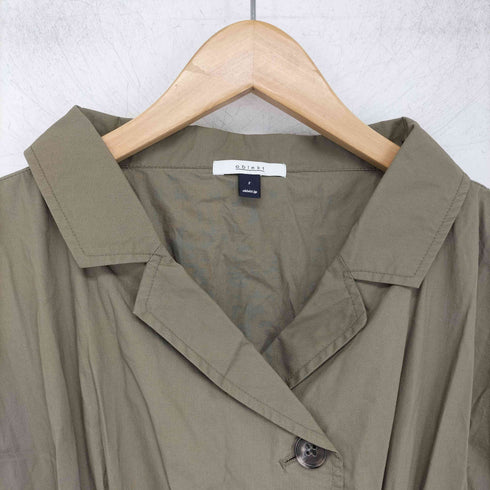 オブレクト oblekt ミリタリーフレンチスリーブワンピース レディース FREE