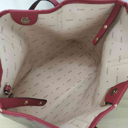 ゲス GUESS モノグラム トートバッグ レディース