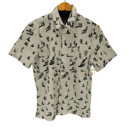 カルヴェン CARVEN 総柄 半袖シャツ メンズ 38