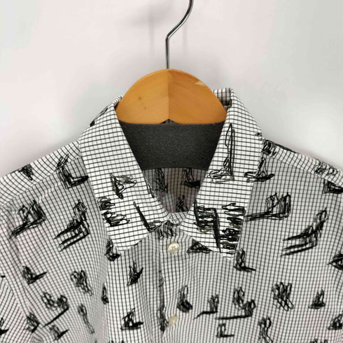 カルヴェン CARVEN 総柄 半袖シャツ メンズ 38