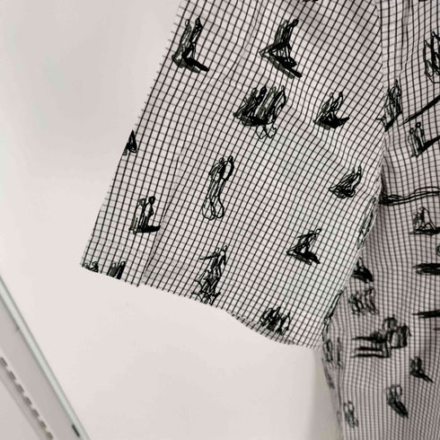 カルヴェン CARVEN 総柄 半袖シャツ メンズ 38