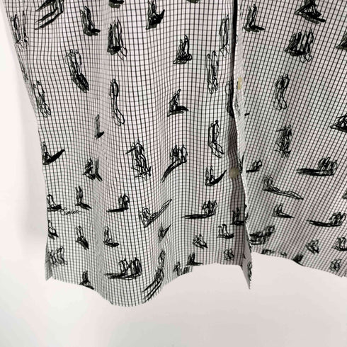 カルヴェン CARVEN 総柄 半袖シャツ メンズ 38