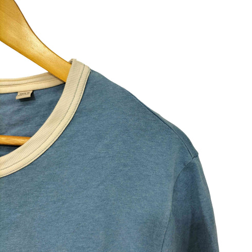 ジェイクルー J.CREW 90S 巨人タグ ストライプ柄 コットン L/S シャツ メンズ import:M
