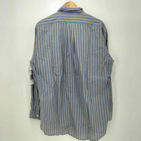 ジェイクルー J.CREW 90S 巨人タグ ストライプ柄 コットン L/S シャツ メンズ import:M
