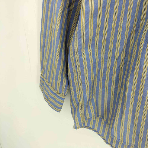 ジェイクルー J.CREW 90S 巨人タグ ストライプ柄 コットン L/S シャツ メンズ import:M