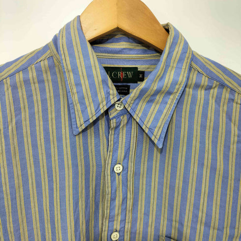 ジェイクルー J.CREW 90S 巨人タグ ストライプ柄 コットン L/S シャツ メンズ import:M
