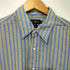 ジェイクルー J.CREW 90S 巨人タグ ストライプ柄 コットン L/S シャツ メンズ import:M